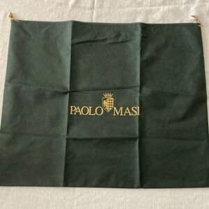 Paolo Masi Large Green Dust Bag (21.5”X 17”)